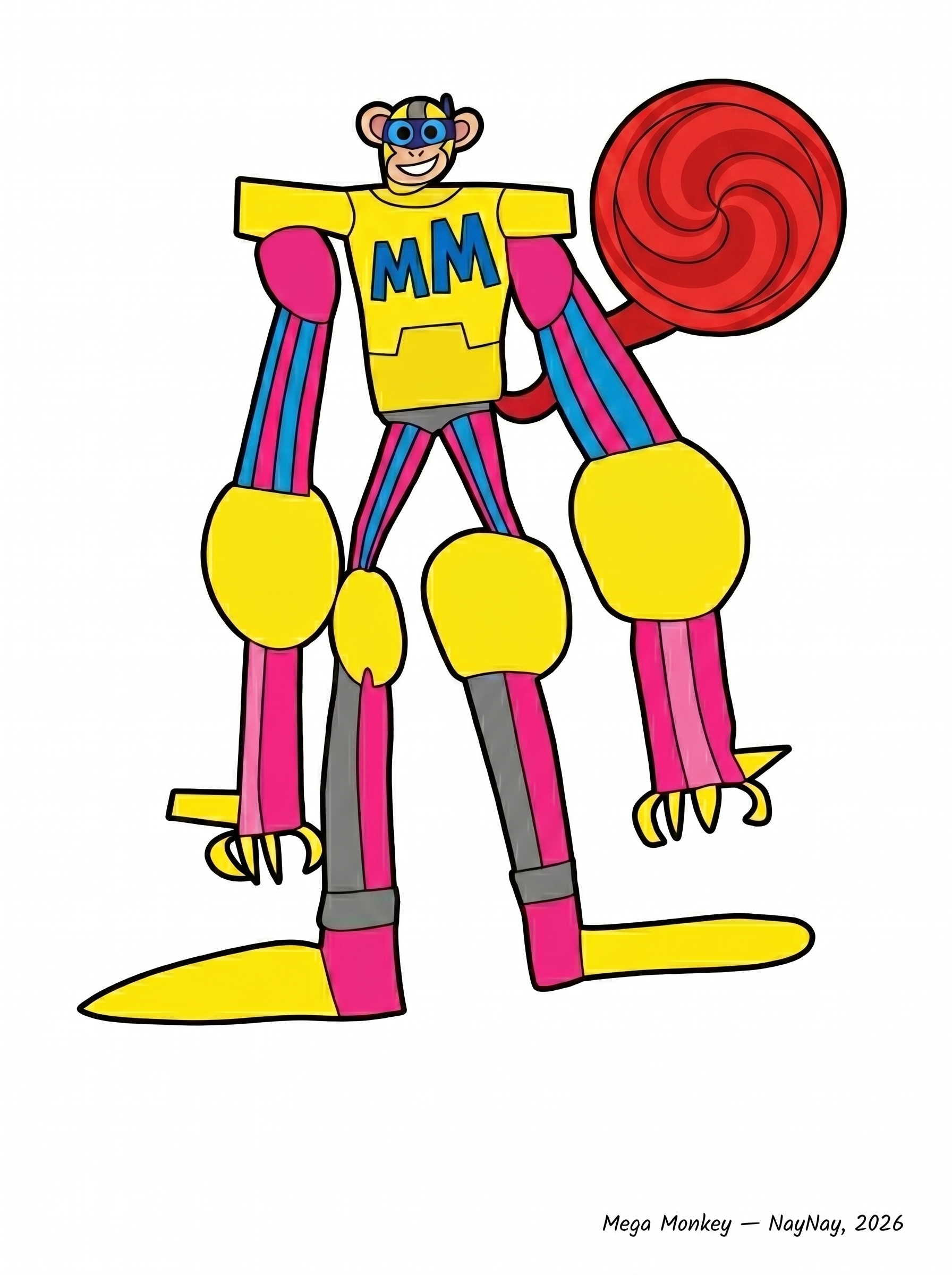 Mega Monkey by NayNay